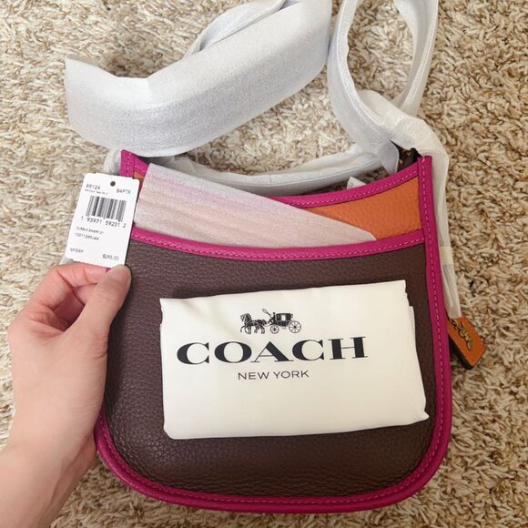 Coach Emery Crossbody In Colorblock - Picture 3 of 8